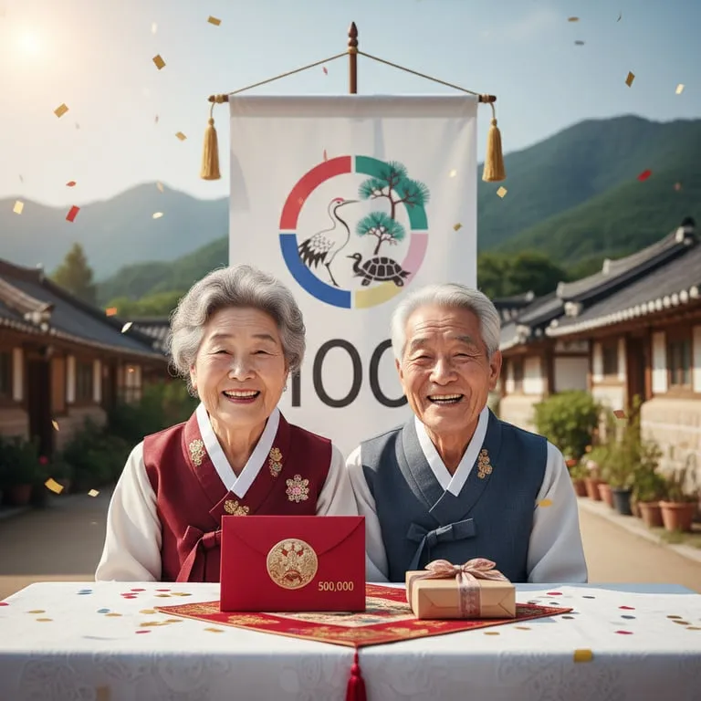 부모님 100세 생신 축하금 50만 원 지급 지자체는 어디? 장수축하 물품 신청 조건
